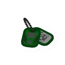 Unturned Military Dogtag item icon