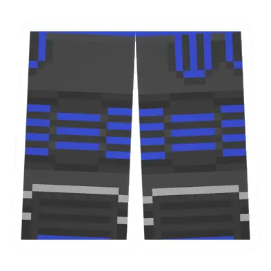 Unturned Advanced Neon Blue Bottom item icon