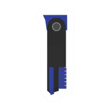Unturned Neon Blue Banshee Assault Grip icon