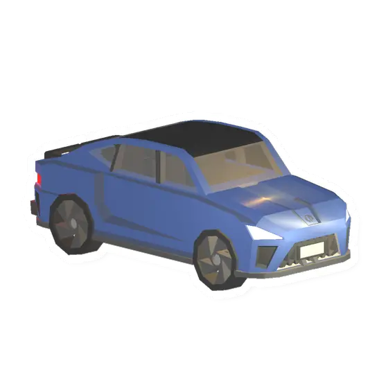 Unturned Scorpio Blue vehicle icon
