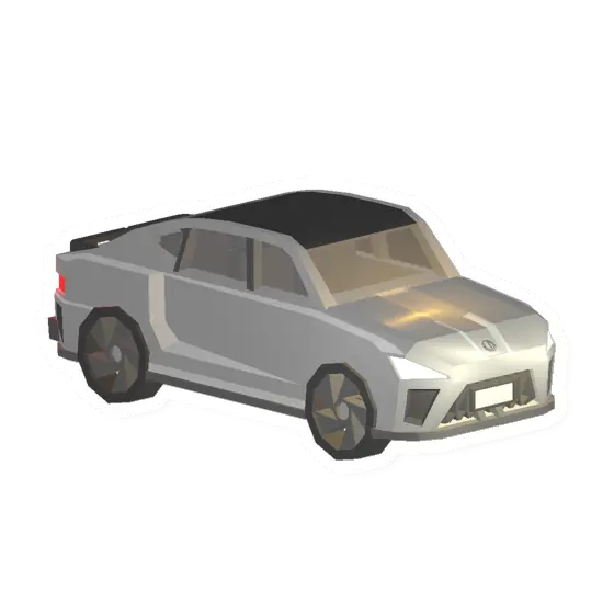 Unturned Scorpio White vehicle icon