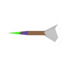 Unturned Tipped Makeshift Dart item icon