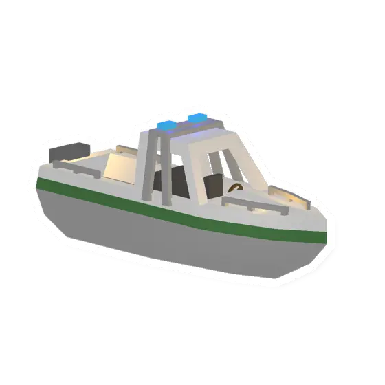 Unturned Police Launch vehicle icon