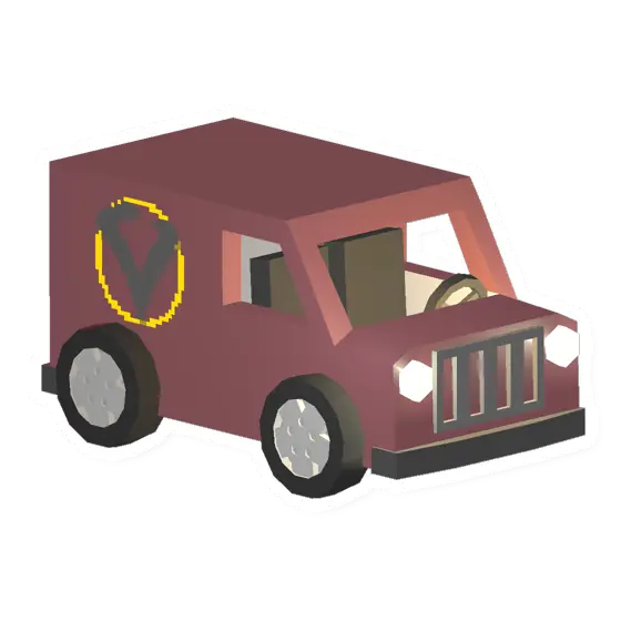 Unturned Vermillin Van vehicle icon