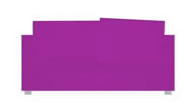 Unturned Magenta Couch item icon
