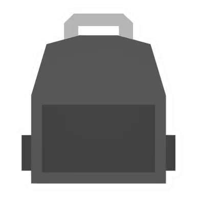 Unturned Black Backpack icon