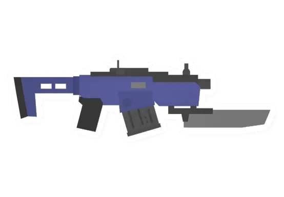 Unturned Blue Deflection gun icon