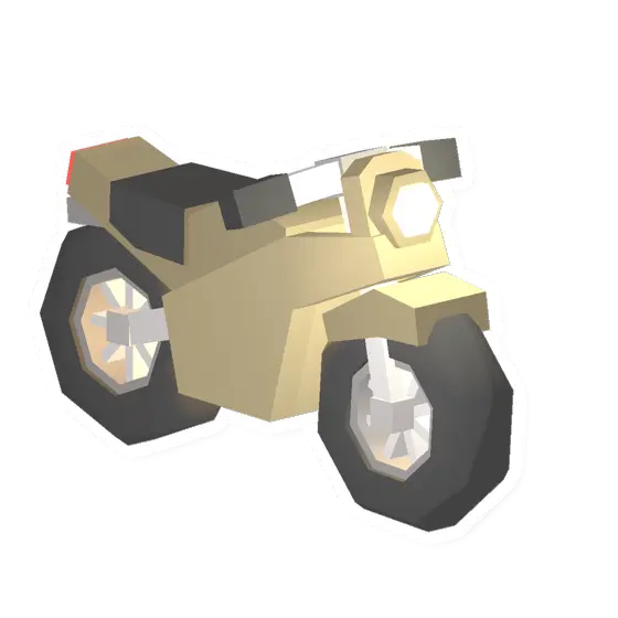 Unturned Yellow Motorbike vehicle icon