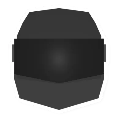Unturned Black Biker Helmet icon