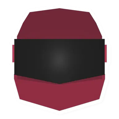 Unturned Red Biker Helmet icon