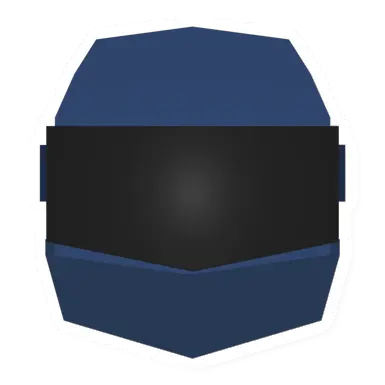 Unturned Blue Biker Helmet icon