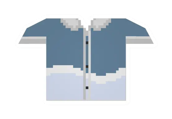 Unturned Blue Buttoned Shirt icon