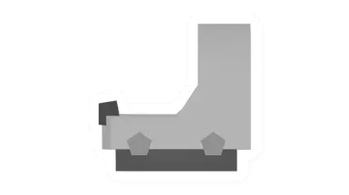 3D Printed Dot Sight (White)