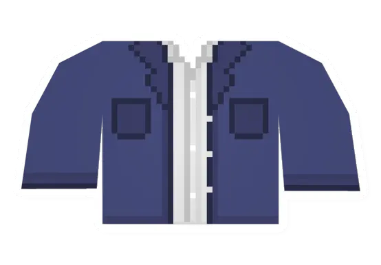 Unturned Blue Suit Top icon