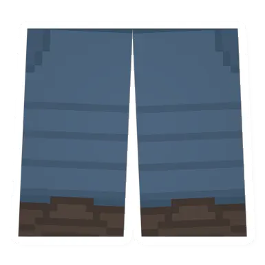 Unturned Blue Farmer Overalls icon