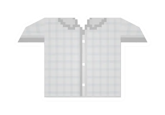 Unturned White Buttoned Shirt icon