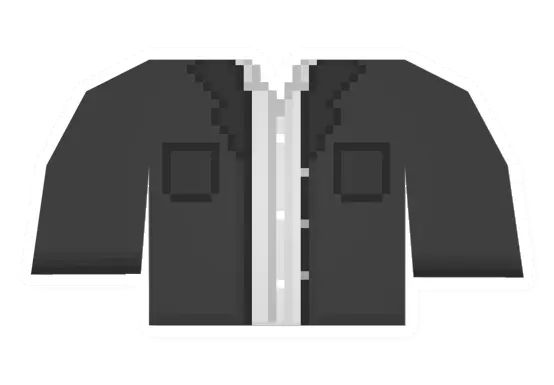 Unturned Black Suit Top icon