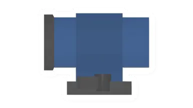 3D Printed Scope (Blue)