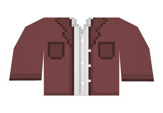 Unturned Red Suit Top icon
