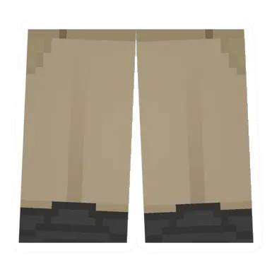 Unturned Tan Suit Bottom icon