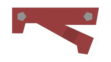Unturned 3D Printed Horizontal Grip (Red) icon