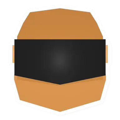 Unturned Orange Biker Helmet icon