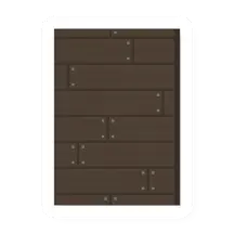 Unturned Wooden Half Right Center Wall item icon