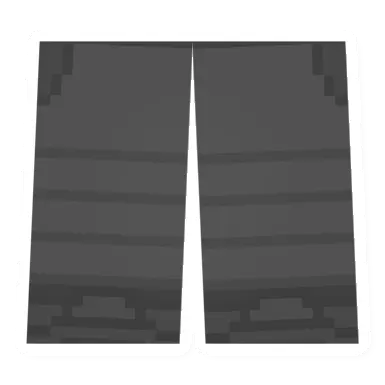 Unturned Black Farmer Overalls icon