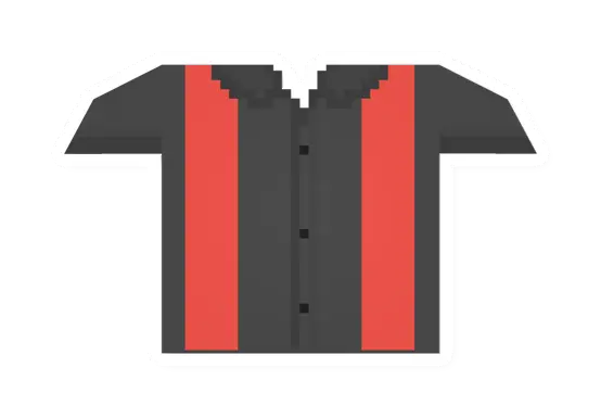 Unturned Red Buttoned Shirt icon