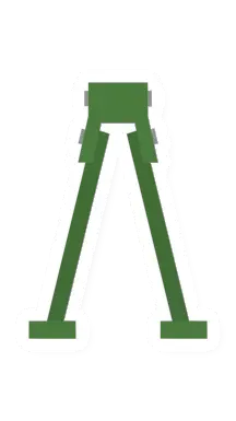 3D Printed Bipod (Green)