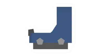 3D Printed Dot Sight (Blue)