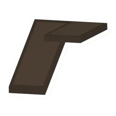 Unturned Wooden Left Landing barricade icon