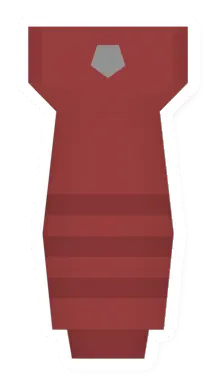 3D Printed Vertical Grip (Red)