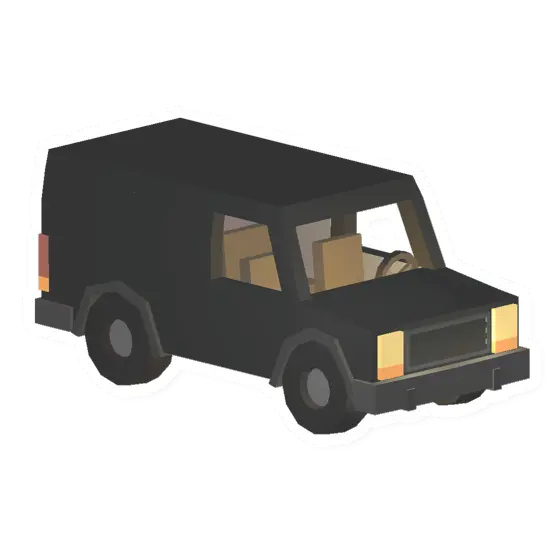 Unturned Black Van vehicle icon