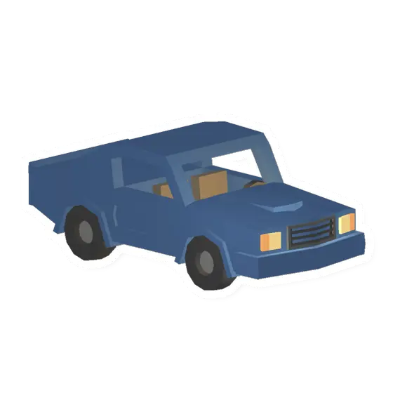 Unturned Blue Muscle Car vehicle icon