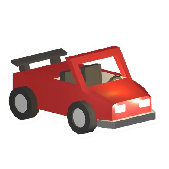 Unturned Red Sportscar icon