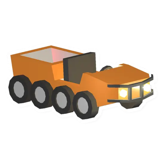 Unturned Orange Scrounger vehicle icon