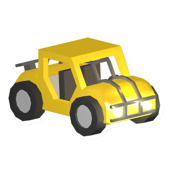 Unturned Yellow Dune Buggy icon