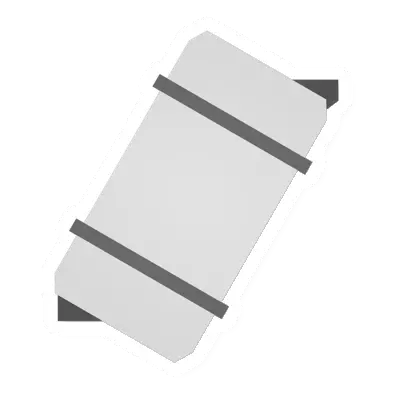 Unturned White Dufflebag icon