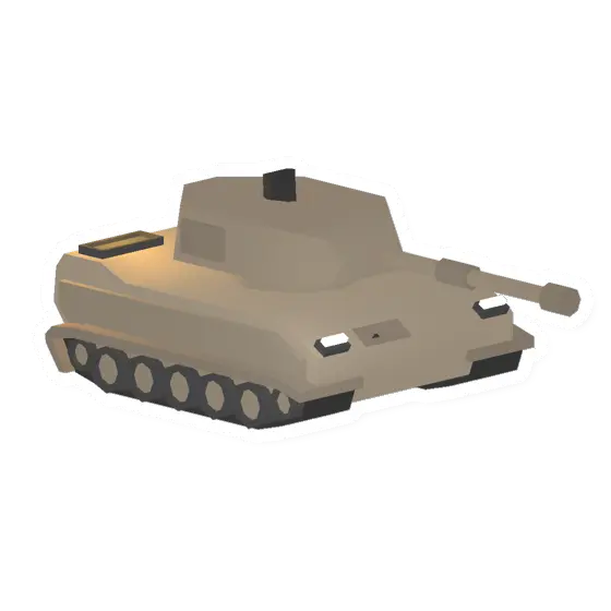 Unturned Desert Tank vehicle icon