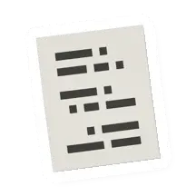 Unturned Doctor’s Note icon