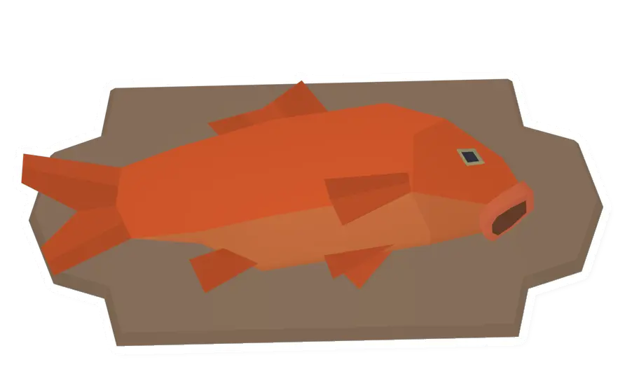 Unturned Orange Carp Trophy icon