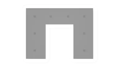 Unturned Concrete Doorway icon