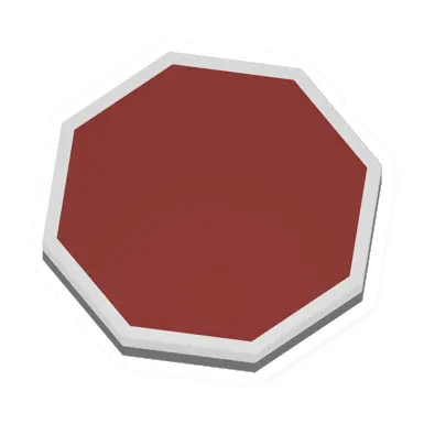 Unturned Octagon Sign icon