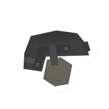 Unturned Zombie Helm Black 3 item icon