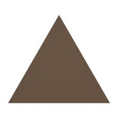 Unturned Triangular Wooden Roof icon