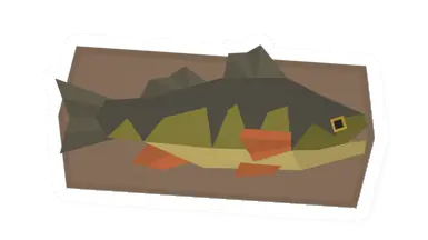 Unturned Yellow Perch Trophy icon