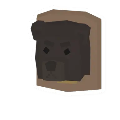 Unturned Black Bear Trophy icon