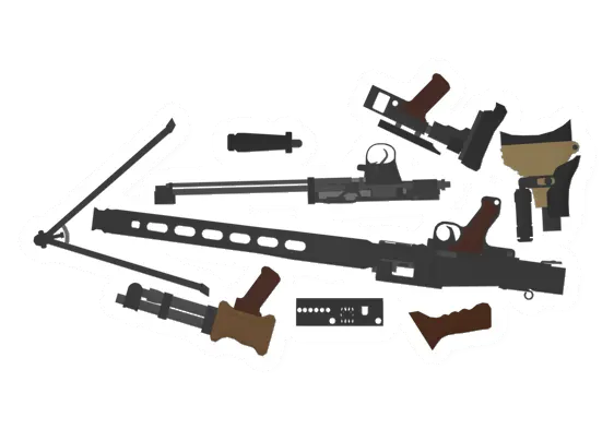 Unturned Light Machinegun Parts supply icon