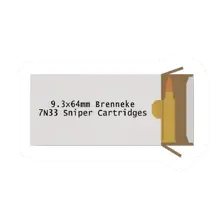 Unturned 9.3x64mm Brenneke 7N33 20pcs Ammo Box supply icon